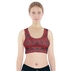 015 Mountain Bike - Mtb - Hardtail And Downhill Sports Bra With Pocket by DinzDas