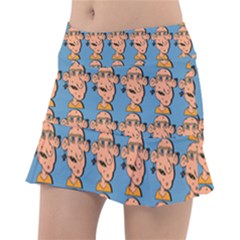 Village Dude - Hillbilly And Redneck - Trailer Park Boys Tennis Skorts by DinzDas