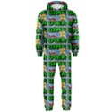 Game Over Karate And Gaming - Pixel Martial Arts Hooded Jumpsuit (Men)  View1