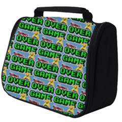 Game Over Karate And Gaming - Pixel Martial Arts Full Print Travel Pouch (big) by DinzDas