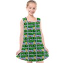 Game Over Karate And Gaming - Pixel Martial Arts Kids  Cross Back Dress View1