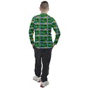 Game Over Karate And Gaming - Pixel Martial Arts Men s Pique Long Sleeve Tee View2