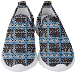 Sneaker Fanatic - Sneakers And Sport Shoes Fan Kids  Slip On Sneakers by DinzDas