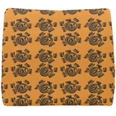 Inka Cultur Animal - Animals And Occult Religion Seat Cushion by DinzDas