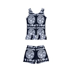 Inka Cultur Animal - Animals And Occult Religion Kids  Boyleg Swimsuit by DinzDas