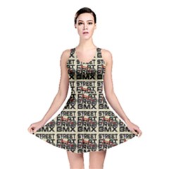 Bmx And Street Style - Urban Cycling Culture Reversible Skater Dress by DinzDas