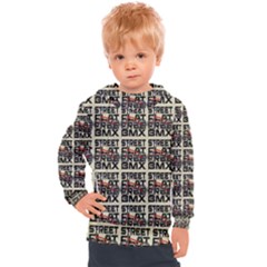 Bmx And Street Style - Urban Cycling Culture Kids  Hooded Pullover by DinzDas