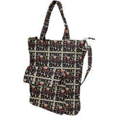 Bmx And Street Style - Urban Cycling Culture Shoulder Tote Bag by DinzDas