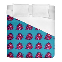 Little Devil Baby - Cute And Evil Baby Demon Duvet Cover (full/ Double Size) by DinzDas