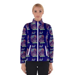 Jaw Dropping Horror Hippie Skull Winter Jacket by DinzDas