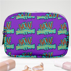 Jaw Dropping Comic Big Bang Poof Make Up Pouch (small) by DinzDas