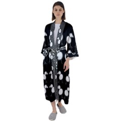 Inaugural Maxi Satin Kimono by chickenpineaps