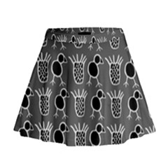 Njhb Vectorized Mini Flare Skirt by CHPALTD