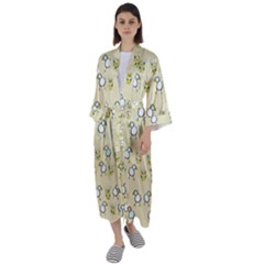 Bnnbnb Maxi Satin Kimono by CHPALTD