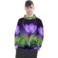 Flower Men s Pullover Hoodie by Sparkle