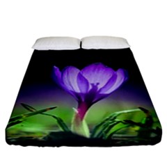 Floral Nature Fitted Sheet (california King Size) by Sparkle