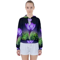 Flower Women s Tie Up Sweat by Sparkle