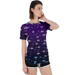 Stars Perpetual Short Sleeve T-shirt by Sparkle