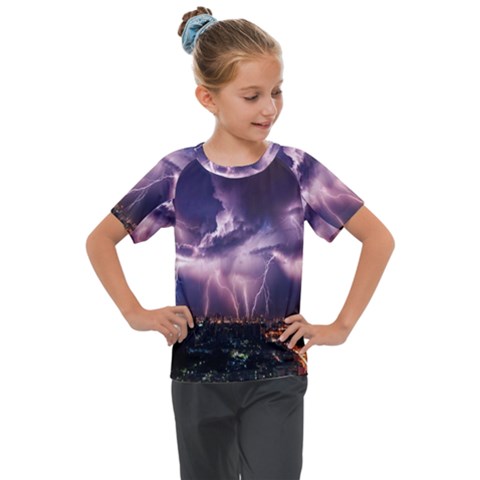 Spark Kids  Mesh Piece Tee by Sparkle