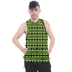 Digital Pattern Men s Sleeveless Hoodie by Sparkle