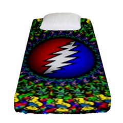 Grateful Dead Fitted Sheet (single Size) by Sapixe