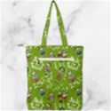 Seamless Pattern With Kids Double Zip Up Tote Bag View2