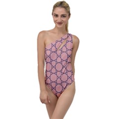 Grape Compote & Blossom #2 To One Side Swimsuit by Kettukas