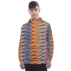 Zappwaits Pattern Men s Front Pocket Pullover Windbreaker by zappwaits