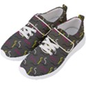 Gray pattern Men s Velcro Strap Shoes View2