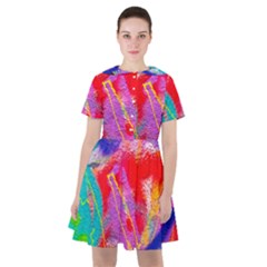 Crazy Graffiti Sailor Dress by essentialimage