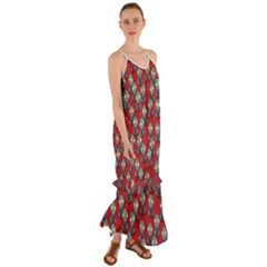 Zombie Virus Cami Maxi Ruffle Chiffon Dress by helendesigns