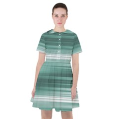 Tech Abstract Print Sailor Dress by dflcprintsclothing