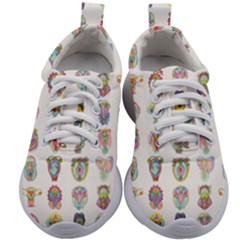 Female Reproductive System  Kids Athletic Shoes by ArtByAng