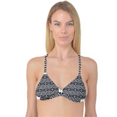 Optical Illusion Reversible Tri Bikini Top by Sparkle