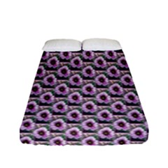 Flowers Pattern Fitted Sheet (full/ Double Size) by Sparkle