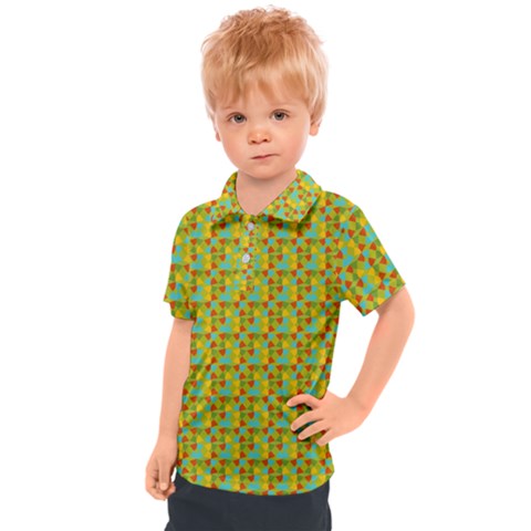 Lemon And Yellow Kids  Polo Tee by Sparkle