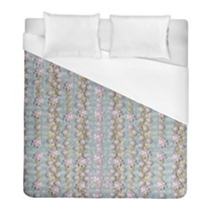 Summer Florals In The Sea Pond Decorative Duvet Cover (full/ Double Size) by pepitasart