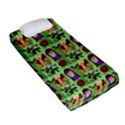 Purple Glasses Girl Pattern Green Fitted Sheet (Single Size) View2