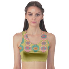 1950’s American Design &mayan Art Sports Bra by emmamatrixworm