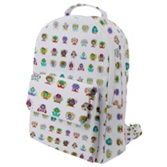 All The Aliens Teeny Flap Pocket Backpack (small) by ArtByAng