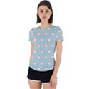 Stir Crazy For You - Blue  Back Cut Out Sport Tee View1