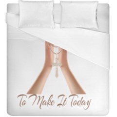 Panther World Limited Edition Prayer  Duvet Cover (king Size) by Pantherworld143