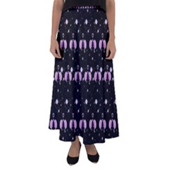 Galaxy Unicorns Flared Maxi Skirt by Sparkle