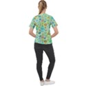 Bright Mosaic Women s Sport Raglan Tee View2