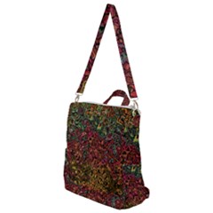 Stylish Fall Colors Camouflage Crossbody Backpack by SpinnyChairDesigns