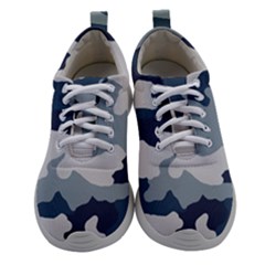 Camo Blue Athletic Shoes by MooMoosMumma