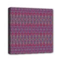 Red Blue Ikat Pattern Mini Canvas 6  x 6  (Stretched) View1