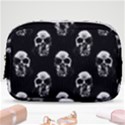 Black and White Skulls Make Up Pouch (Small) View1