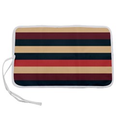 Seventies Stripes Pen Storage Case (s) by tmsartbazaar