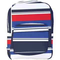 Casual Uniform Stripes Full Print Backpack by tmsartbazaar